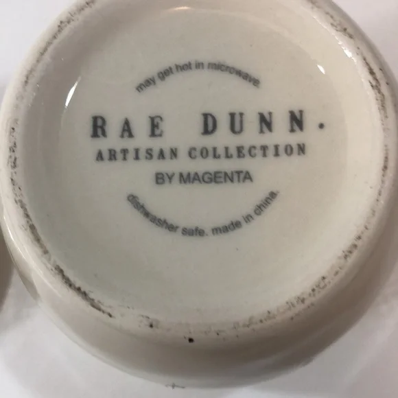 Rae Dunn Scoop Sugar Bowl Canister with Lid Ceramic - Picture 5 of 5